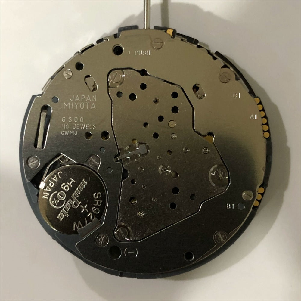 Japan Made Miyota 6S00 Quartz Movement 6 Hands Day Date Watch Part