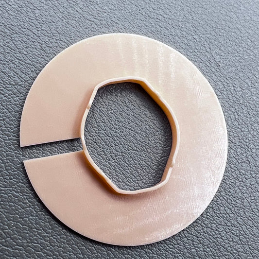 2 PIECES Watch Case Mount Spacer Fixing Ring for Y121/PC21A2/1L32/ISA K63