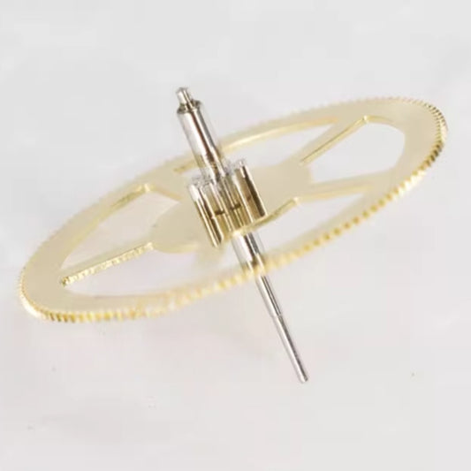 Second wheel component for ETA 7750 series watch movements, precision repair part.