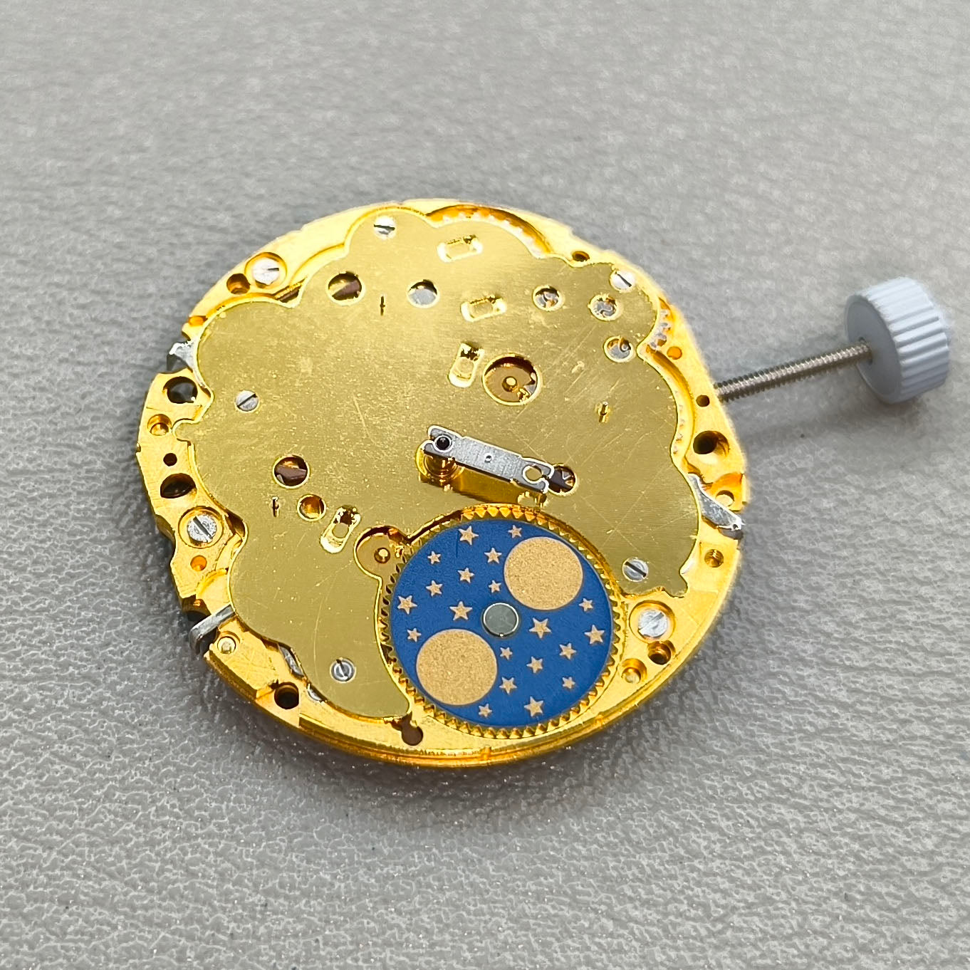 Ronda 706.3 Quartz Movement Multifunctional 6 Hands Small Second@3/9/12