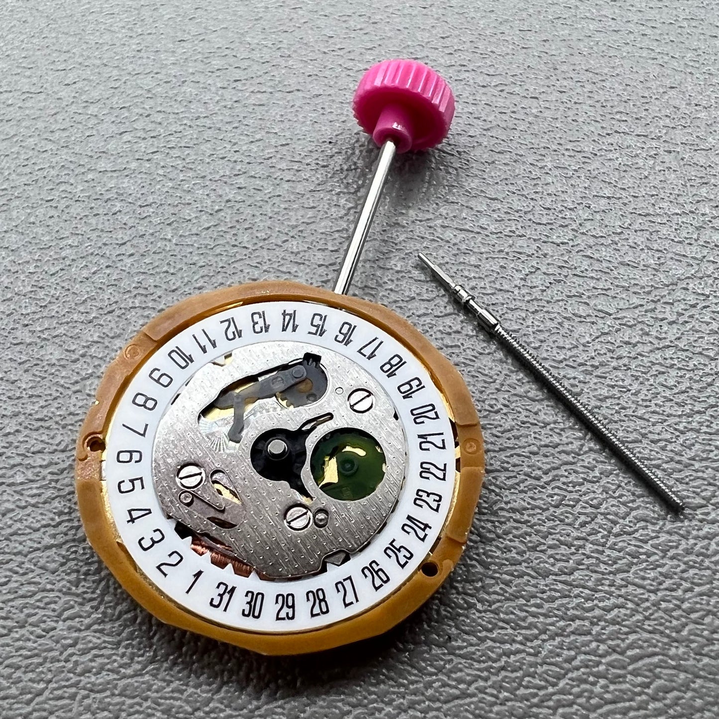 Japan Miyota 9T15 quartz watch movement with date display at 6 o?clock for precise timekeeping