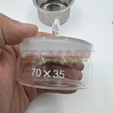 70X35mm Benzine Cup for Watch Repair Part Tool+Basket Watch Part Cleaning Tray