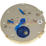 China Made Shanghai JHB08 ST10 Golden Automatic Mechanical Movement Small Second