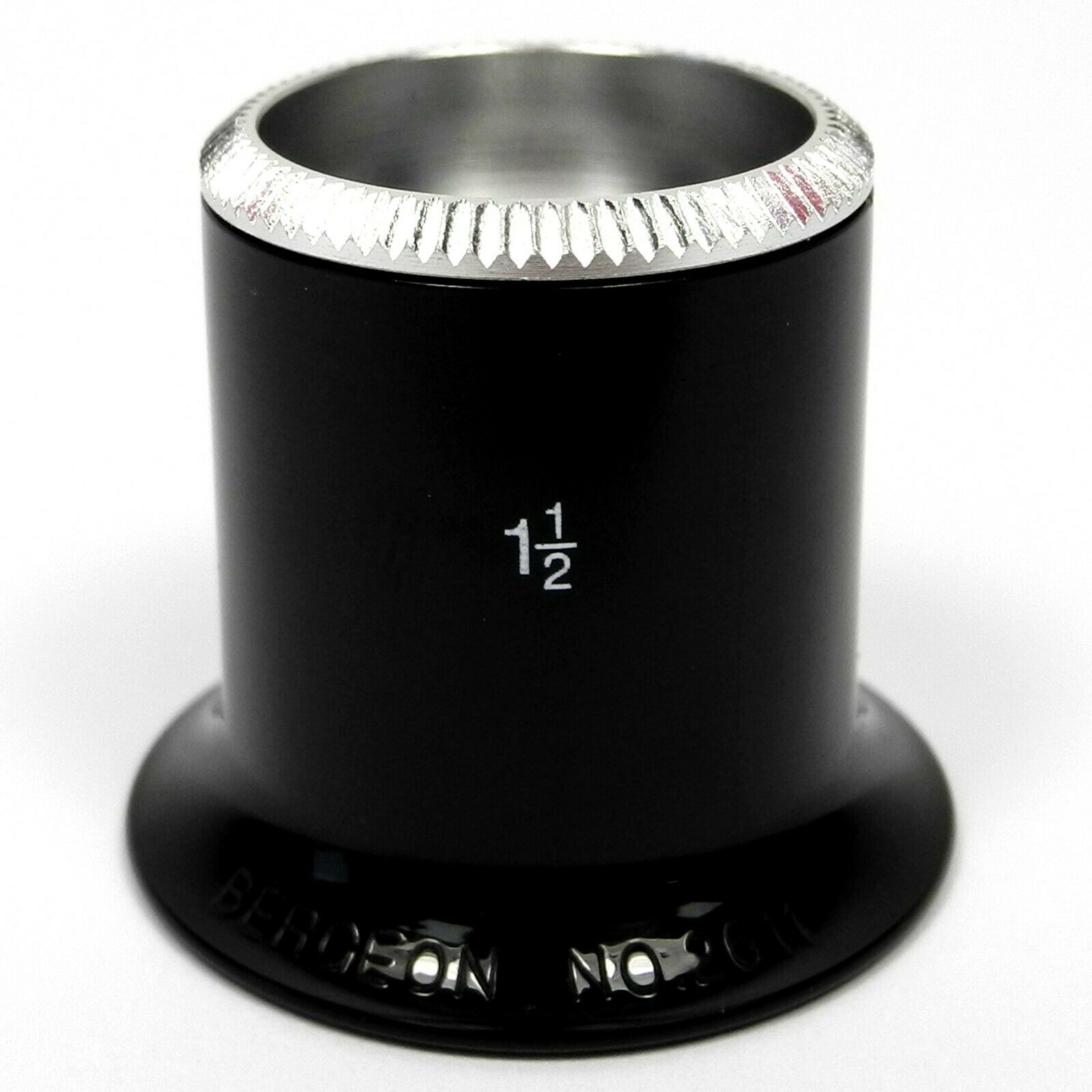 Bergeon 2611-N magnifying eyeglass for watchmakers, adjustable 2.5x-6.7x zoom, precise repair tool