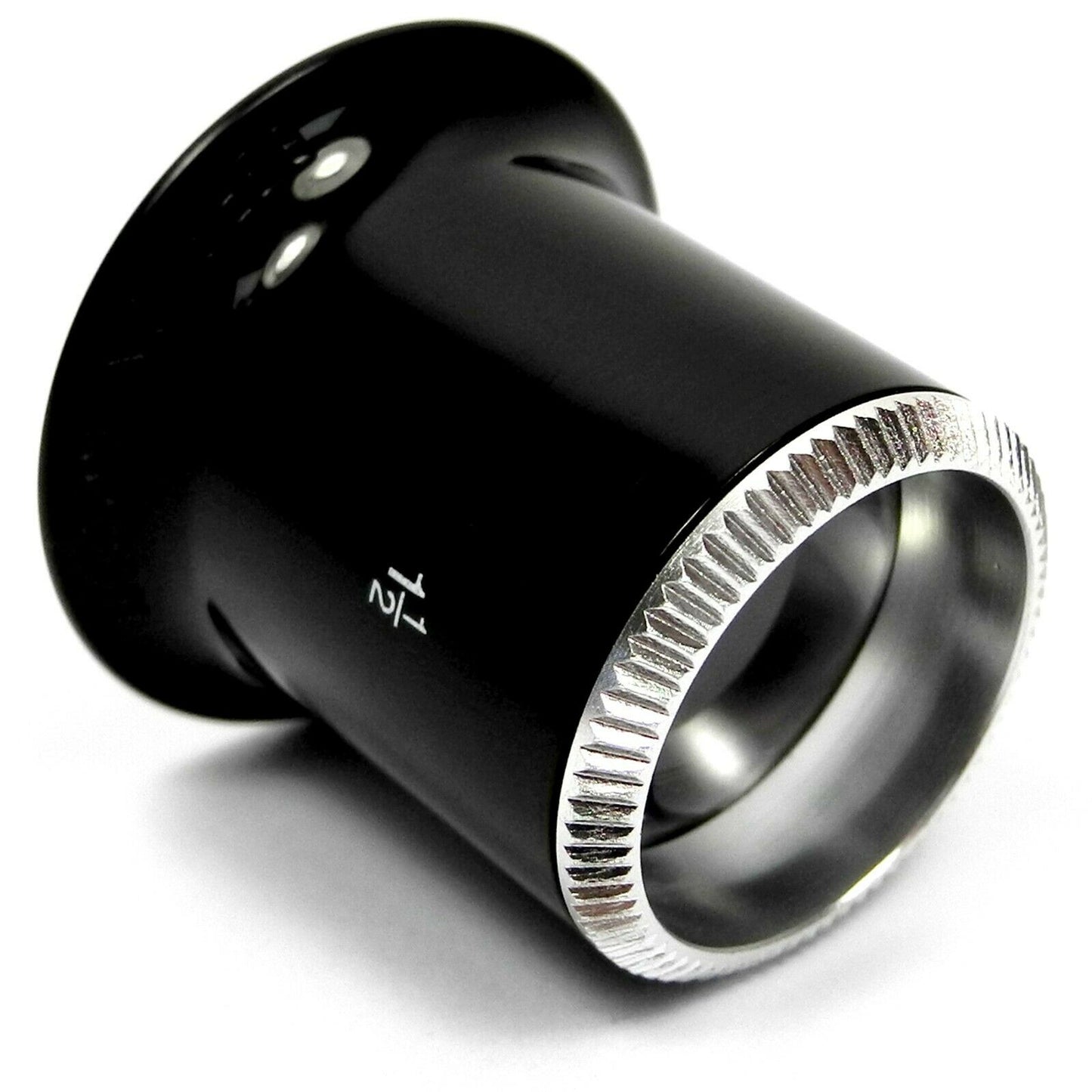 Bergeon 2611-N watchmaker magnifying eyeglass with adjustable 2.5x-6.7x zoom for precise watch repairs