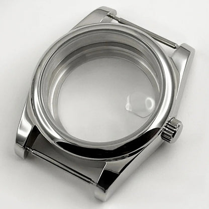 36MM/40MM Round Bezel Watch Case Sapphire Crystal for NH34 NH35 NH36 ETA2824