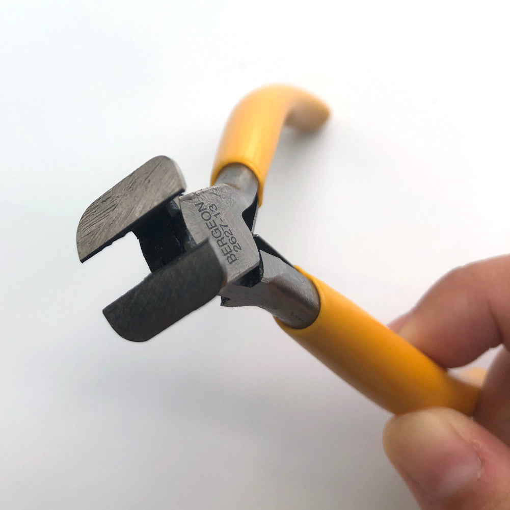 Bergeon 2627-13 Top Cutters with straight end for precision trimming of watch straps and accessories.