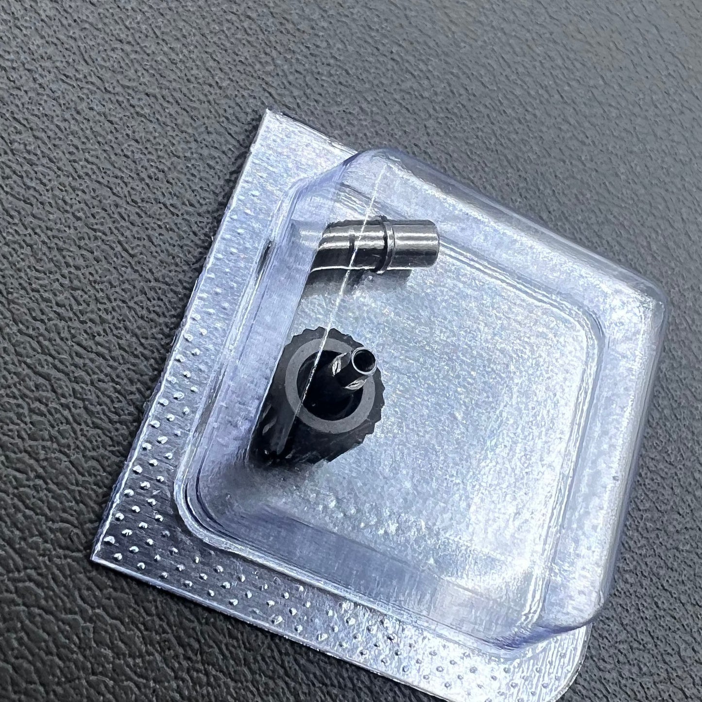 Grey Titanium No Screwed Watch Crown Fit for Seamaster 300 Watch Cases 231.20