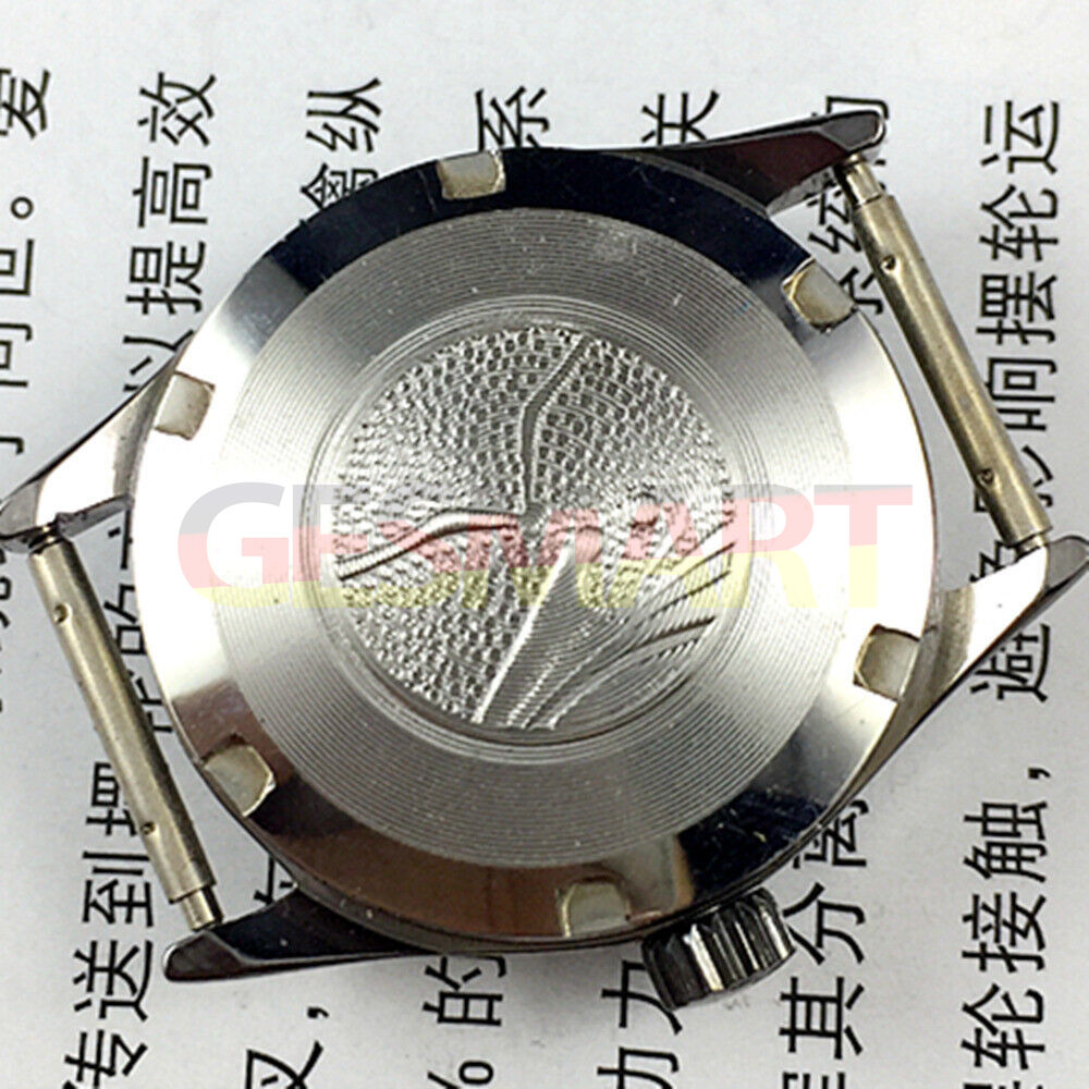 26mm round black case ladies watch with gold nails, Seagull manual mechanical movement for elegant style.