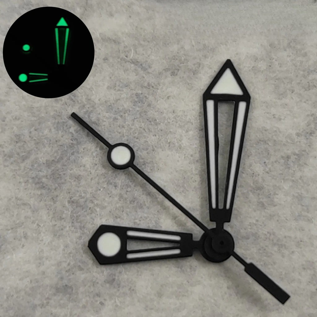 Multicolor Trim Watch Hands Green Luminous For NH34 NH35 NH36 NH38 NH70 NH72