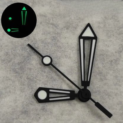 Multicolor Trim Watch Hands Green Luminous For NH34 NH35 NH36 NH38 NH70 NH72
