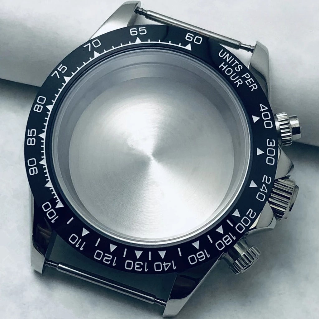Modified Daytona Chronograph 40mm VK63 Ceramic Bezel Watch Case Fit VK63A VK64