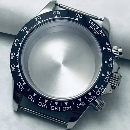 Modified Daytona Chronograph 40mm VK63 Ceramic Bezel Watch Case Fit VK63A VK64