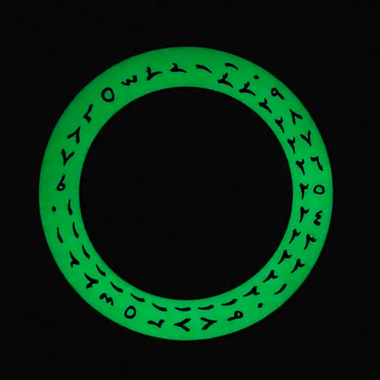 C3 Green Luminous Arabic Date Disk Wheel Fit for NH35 NH36A NH34 Date At 3