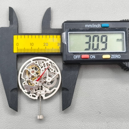Seagull Silver Skeleton TY2809 Automatic Mechanical Watch Movement
