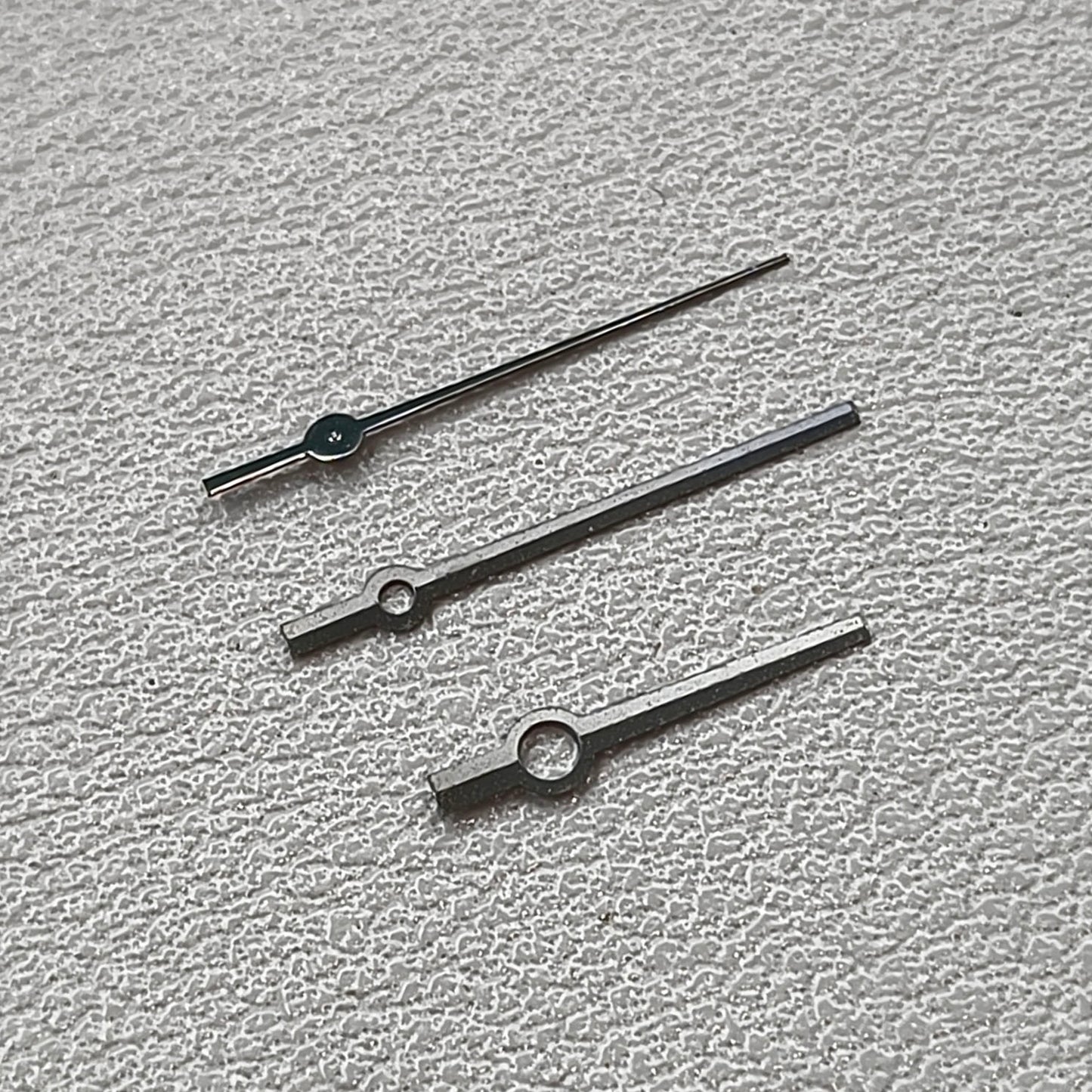 6.7X10.35X11mm Silver Trim No Lume Watch Hands for NH05/NH06 Fit 31mm Case