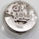 Dandong 7120 Silver Mechanical Movement 3 Hands with Moon Phase