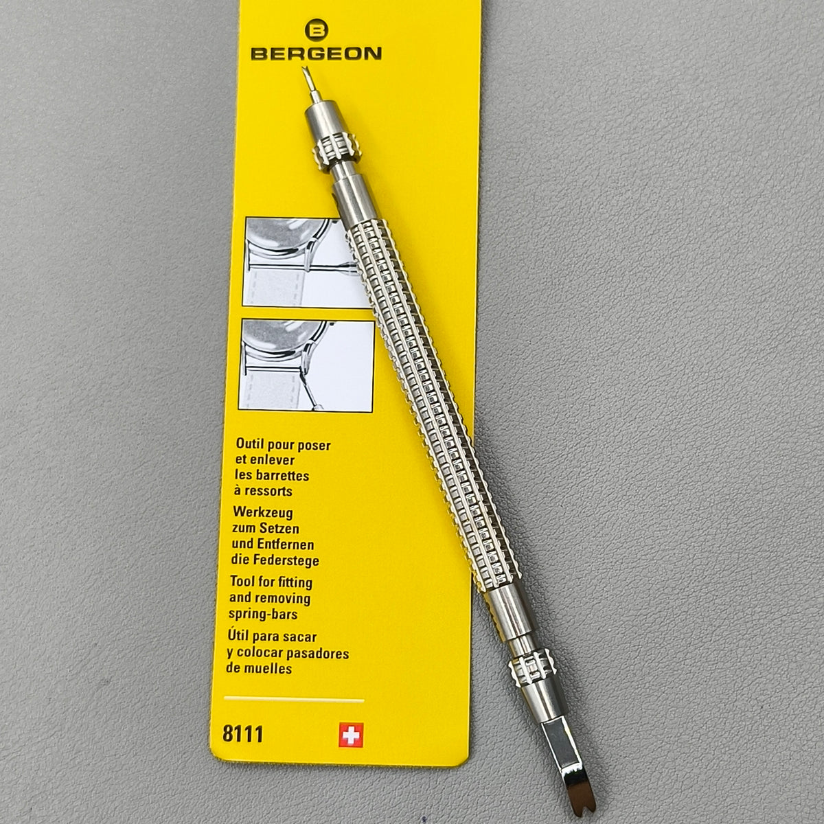 Swiss Bergeon 8111 Fitting And Removing Spring-Bar Replacement 6111