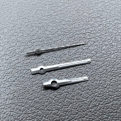 2 Sets Green Lume Modified Dayjust Silver Trim Watch Hands for Miyota 8285