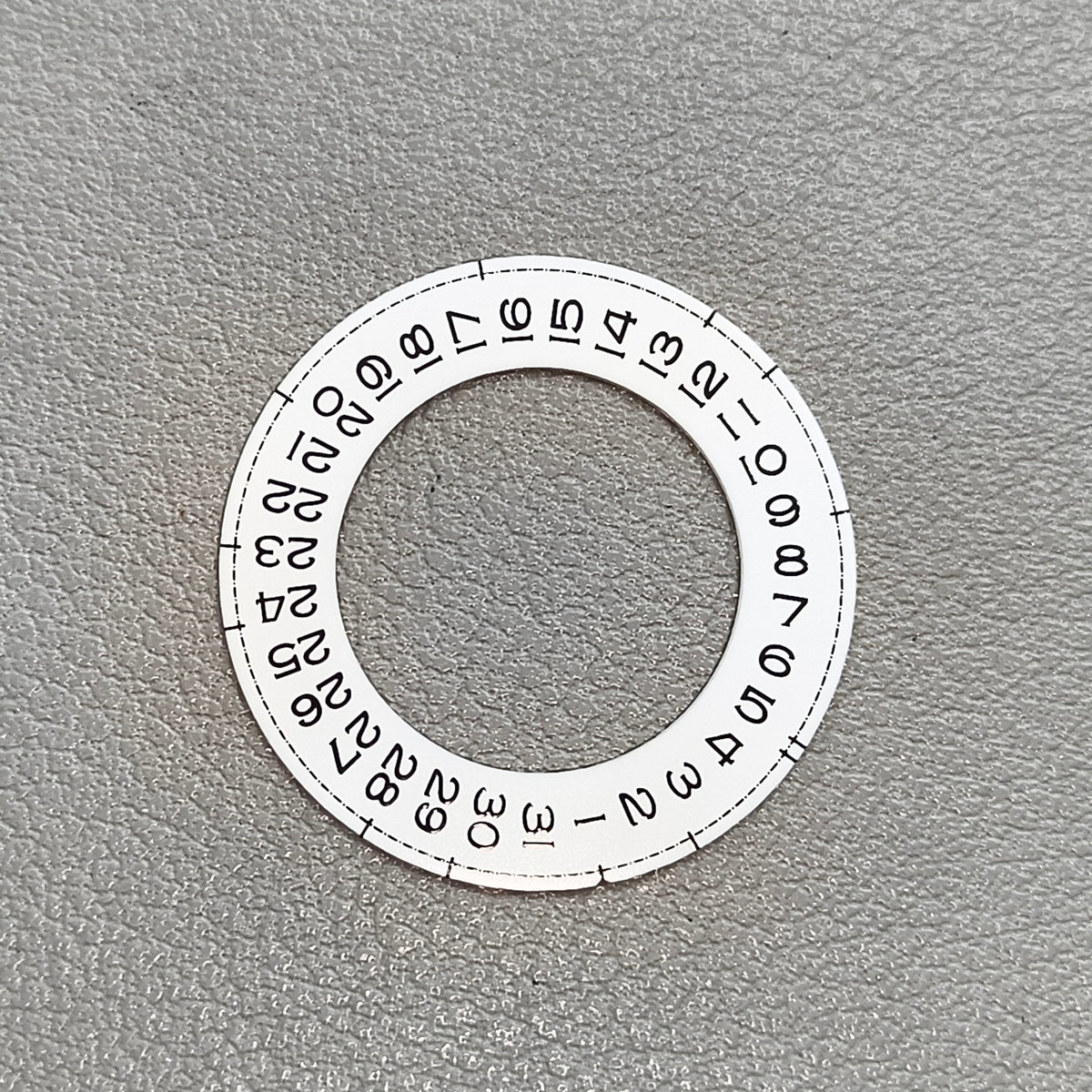 Date@3 Thickening White Date Wheel Overlay Generic for ETA 2824 Movement