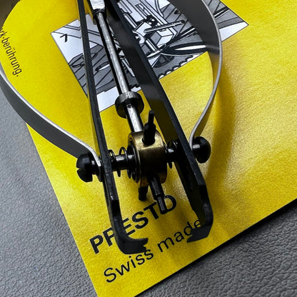 Swiss Bergeon Presto tool removing watch hands on curved dials, model 30671-7 for precise accessory use
