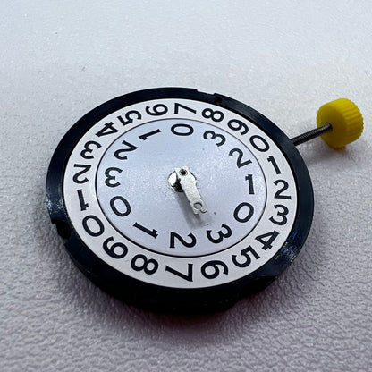 Swiss Ronda 509 Quartz Watch Movement 3 Hands Big Date@3