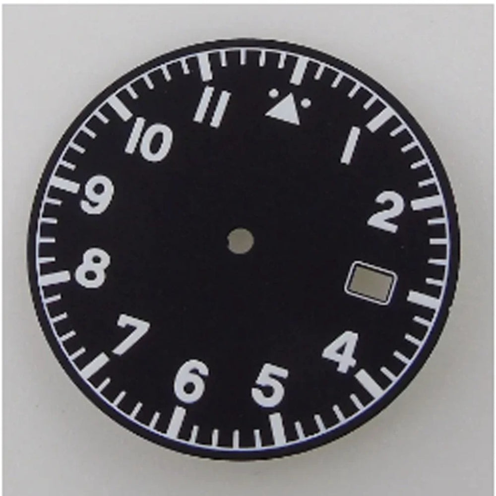 33.6mm Multicolor Watch Dial Fit For NH35AA NH36AA with Green Luminous Modified
