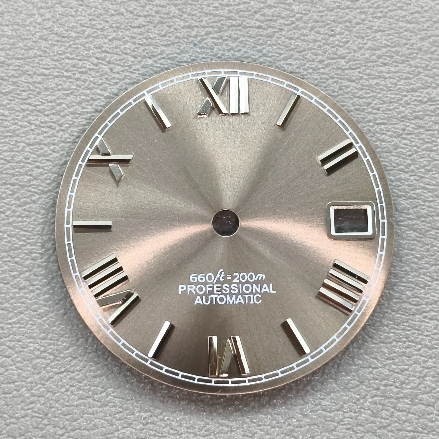 watch dial with S logo