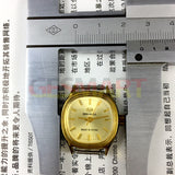 27mm Square Case Golden Nail China Tianjin Seagull Manual Mechanical Lady Watch