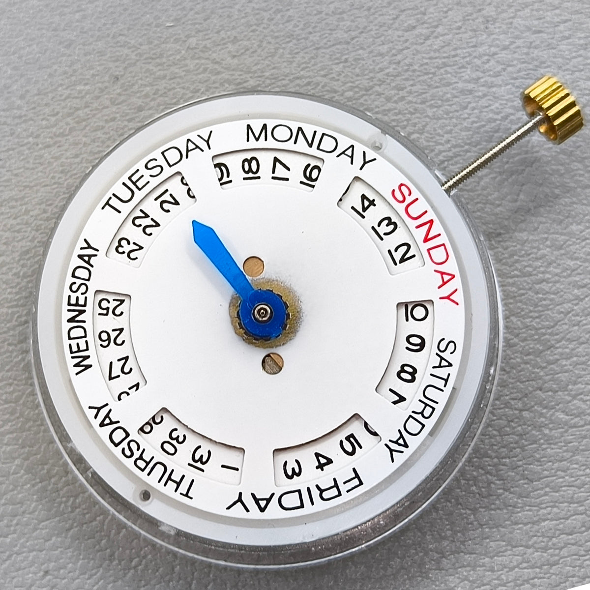 Replacement 2813 8205 Automatic Mechanical Movement Up&down Calendar Date@3