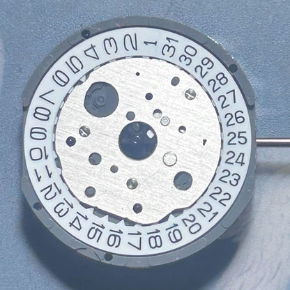 Le Japon a fabriqué Miyota FS20 Quartz Mouvement 6 Hands Date de calendrier unique à 3