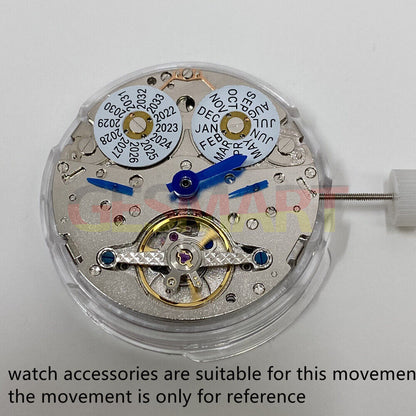 Complete balance wheel assembly for Chinese Shanghai watch movement, precision timekeeping component.