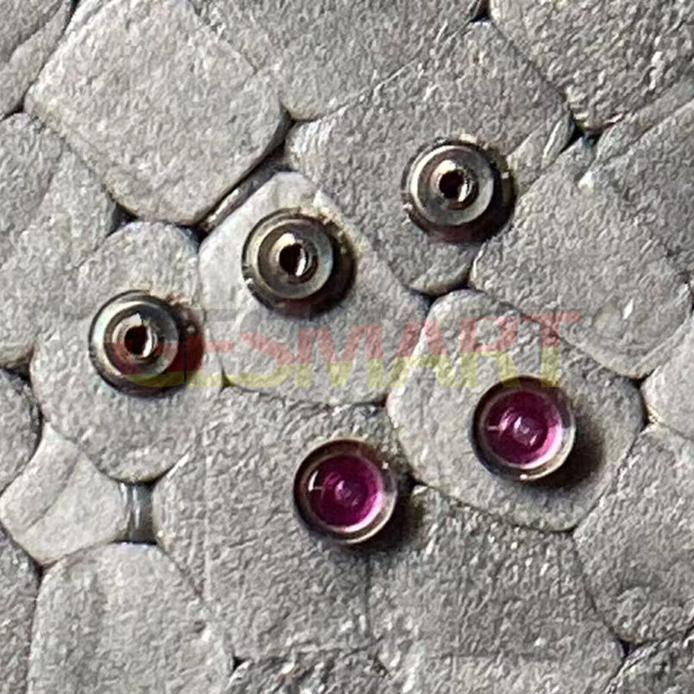 Main wheel bridge shock absorber plate cap jewel for Omega 1120 movement, precision watch part.