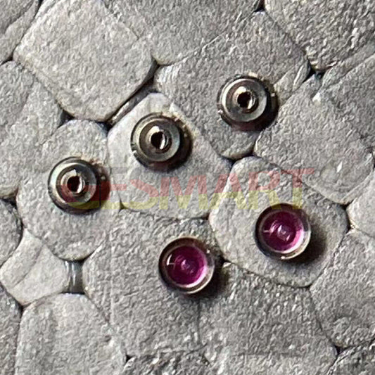 Main wheel bridge shock absorber plate cap jewel for Omega 1120 movement, precision watch part.