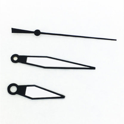 White+diamond orange lume watch hands in diamond shape, compatible with ETA2836/2846/2824/2846 movements for precise timekeeping.