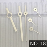 P1-H5-NO18 Silver Watch Hands for Ronda 5030.D Quartz Watch Movement