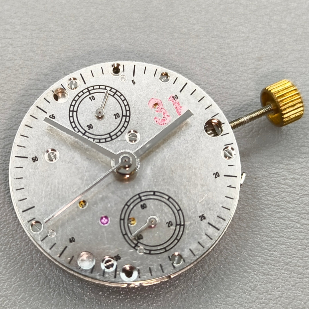 China Made 7750 Automatic Chronograph Movement ETA 7750 Configuration Second@6@12