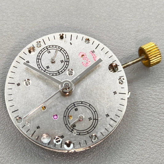 China Made 7750 Automatic Chronograph Movement ETA 7750 Configuration Second@6@12