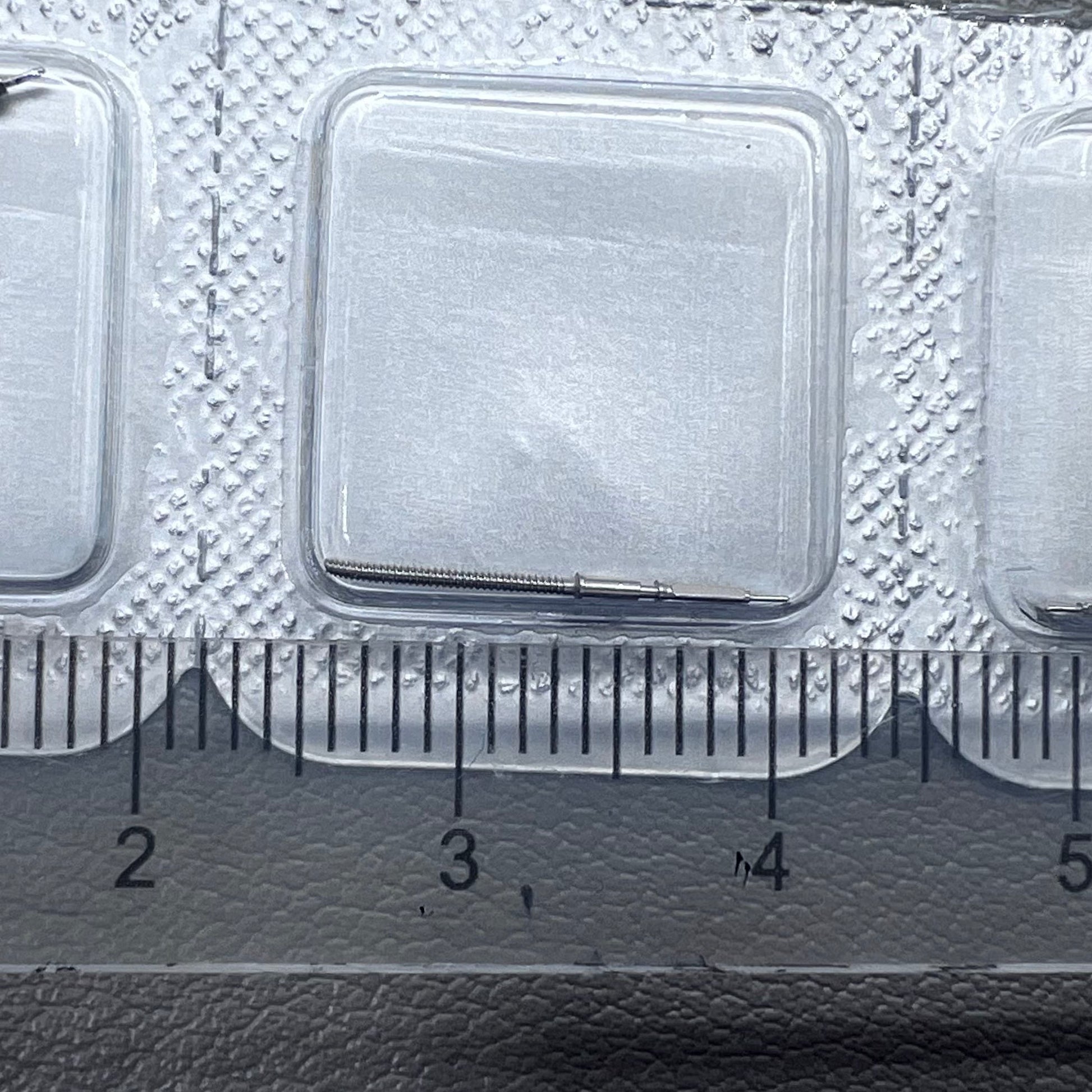Set of 3 ETA-compatible watch winding stems for 2824-1, 2834-1, 2836-1 movements.