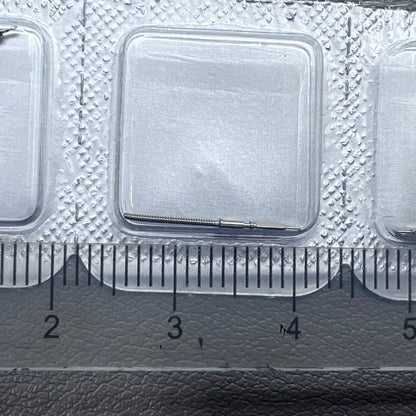 Set of 3 ETA-compatible watch winding stems for 2824-1, 2834-1, 2836-1 movements.