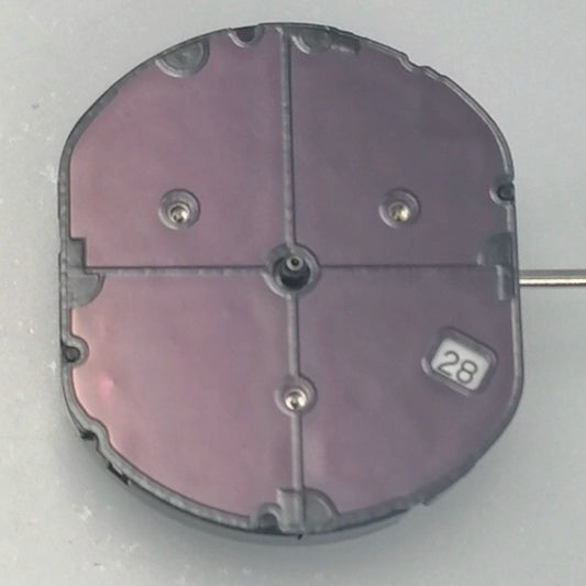 Citizen H500M Eco-Drive solar watch movement with small seconds, precise quartz mechanism for accessories.