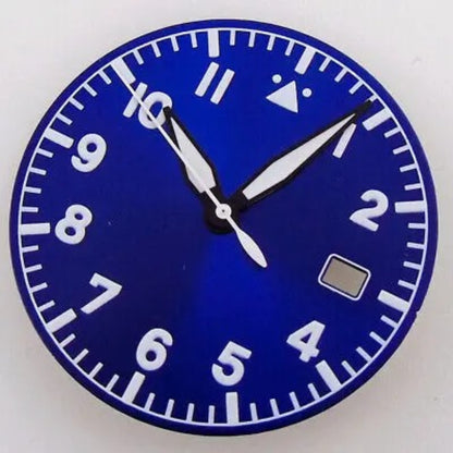 33.6mm Multicolor Watch Dial Fit For NH35AA NH36AA with Green Luminous Modified