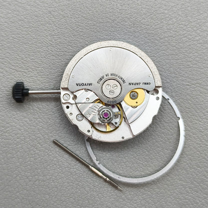Japan Miyota 9039 Automatic Mechanical Movement 3 Hands With No Calendar