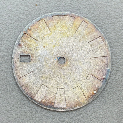 watch dial with S logo