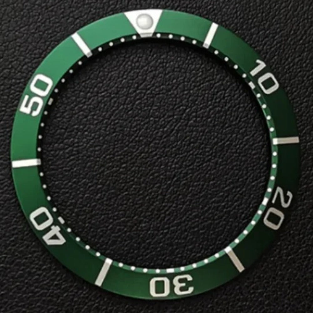 Green 40mm Slope Aluminum Bezel Insert for SBDC001 003 SBDC 031 033 Watch