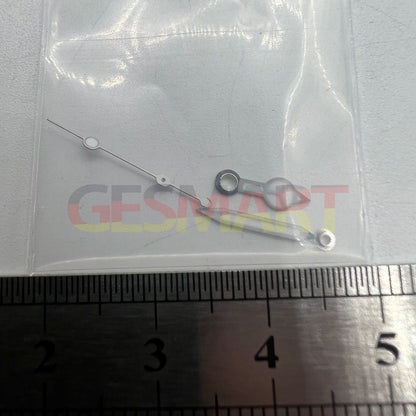 Green luminous watch hands set for NH35A/NH36A, sizes 8/12/12.5mm, ideal for watch repairs.