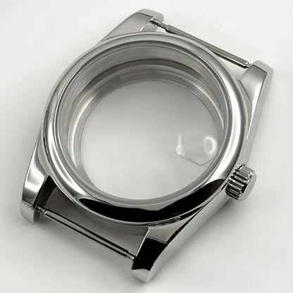 36MM/40MM Round Bezel Watch Case Sapphire Crystal for NH34 NH35 NH36 ETA2824