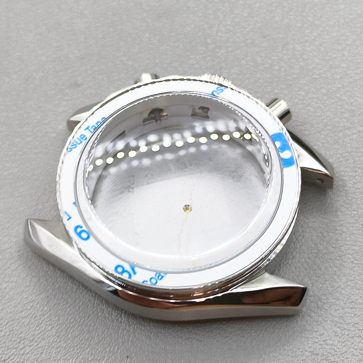 40MM 316L Stainless Steel Watch Case Sapphire Glass for VK63 Movement