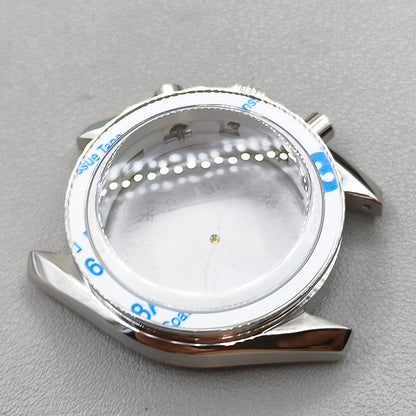 40MM 316L Stainless Steel Watch Case Sapphire Glass for VK63 Movement