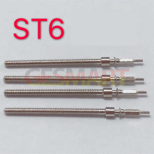 Lot de 10 tiges de remontoir pour montre Seagull ST6 fabriquées en Chine